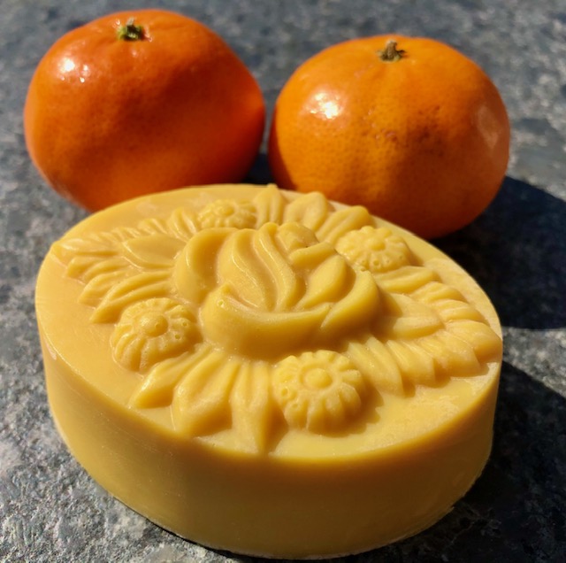 Mandarinenseife - "Die Erheiternde" - ca. 100 g